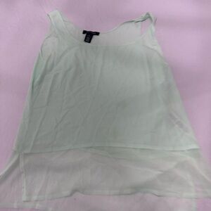 White House Black Market Light Green Layered Camisole
